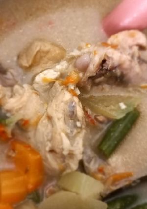 Foto resep Lodeh ceker sayap pedes yahuthhh