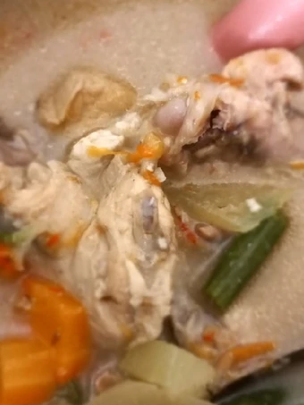 Langkah Gampang Membikin Resep Lodeh ceker sayap pedes yahuthhh yang Lezat Anti Ribet, Mantap