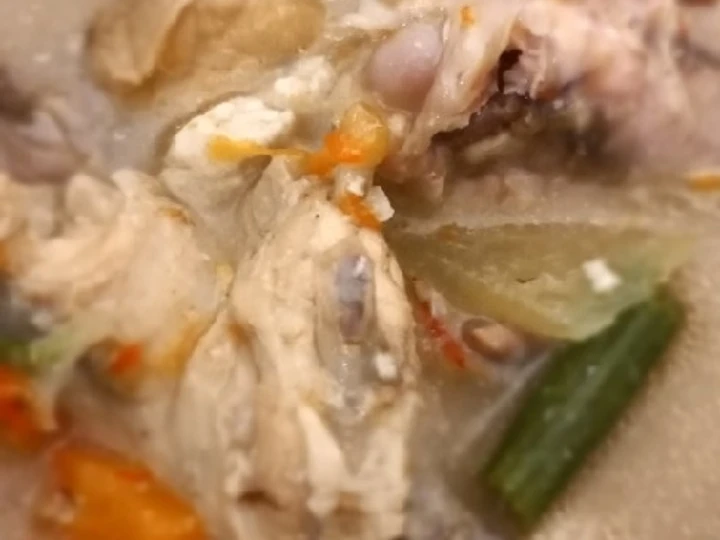 Langkah Gampang Membikin Resep Lodeh ceker sayap pedes yahuthhh yang Lezat Anti Ribet, Mantap