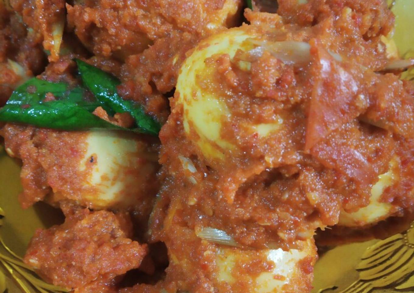 Telur Ayam Balado (dgn tips)