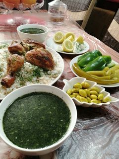 صورة لوصفة ملوخية