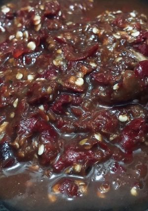Foto resep Sambal terasi mentah part 1