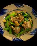 SP.0873 - Ba Rọi Heo Xào Cải Muỗng