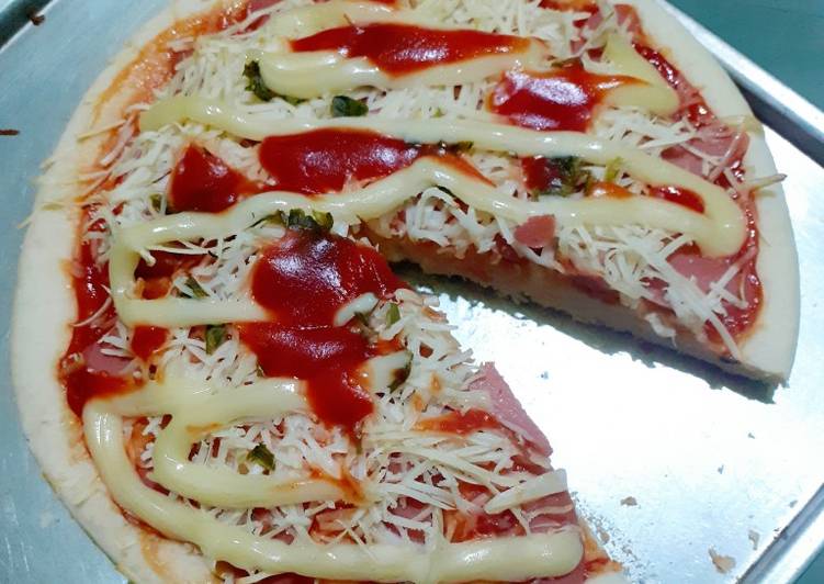 Cara Gampang Membuat Pizza simple Anti Gagal