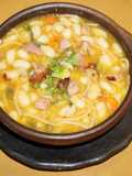 Porotos con Riendas with Smoked Ham