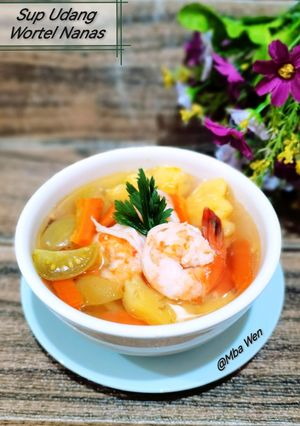 Foto resep Sup Udang Wortel Nanas
