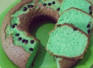 Foto resep Sponge cake pandan.. fresh from oven🍰