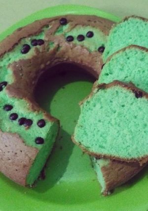 Foto resep Sponge cake pandan.. fresh from oven🍰