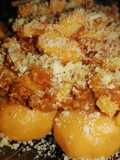 Ñoquis de boniato rellenos