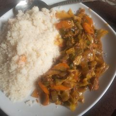 A picture of Burabisko & Cabbage soup.
