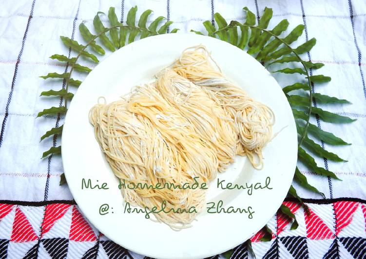 Resep Mie HomeMade Kenyal cocok untuk kuah | Resep Bumbu Mie HomeMade Kenyal cocok untuk kuah Yang Enak Dan Lezat