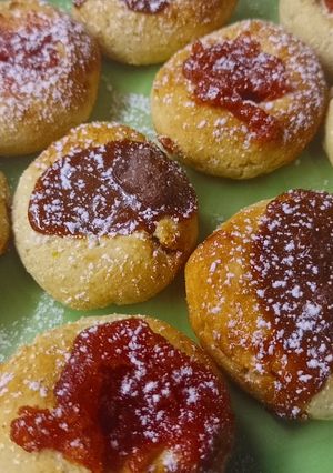 Una foto de Pepas de banana y harina de arroz sin T.A.C.C (sin huevo)