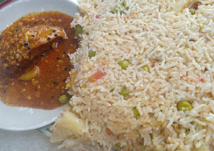 Easiest Way to Make Award-winning Pulao Aalu matar