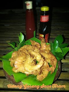 Foto resep Udang Goreng Saus Tiram