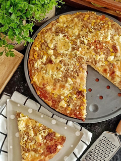 Foto resep Tuna Melt Pizza Tanpa Ulen