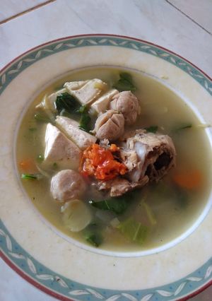 Foto resep Bakso pagi seger