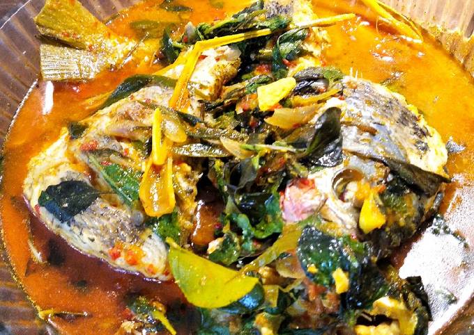 Ikan woku tdk pedas utk anak2