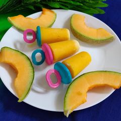 A picture of Muskmelon kulfi.