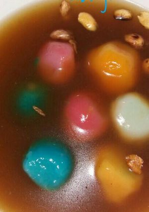Foto resep Wedang Ronde Pelangi