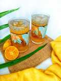 Es Jeruk Jelly Selasih