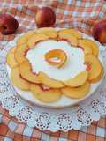 Cheesecake alle pesche