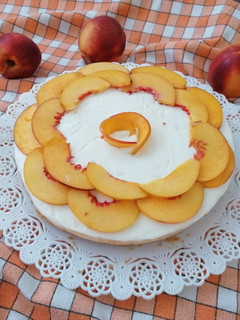 Foto di Cheesecake alle pesche