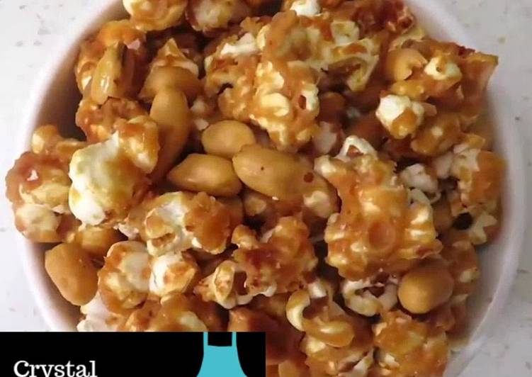 Step-by-Step Guide to Make Speedy Peanut butter popcorn.