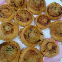 A picture of Potato pinwheels(Iftar special).
