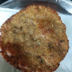 A picture of A delicious pooris made out of leftover pulao.