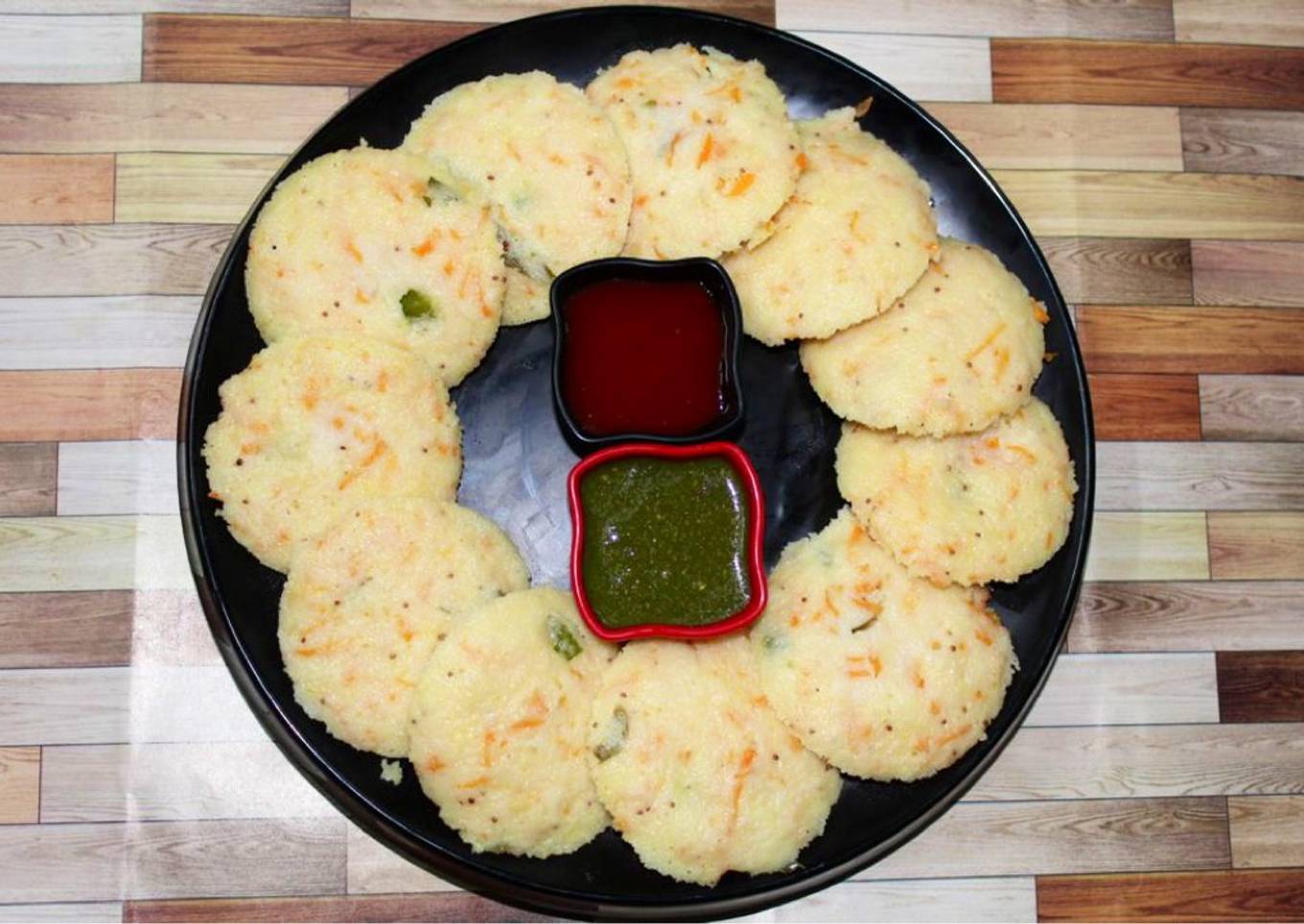 Veggie Rava Idli