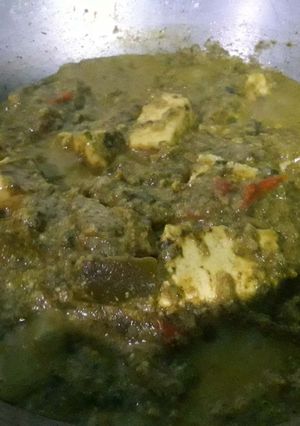 A picture of Palang paneer.