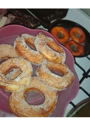 Una foto de Donas caseras esponjosas y económicas!