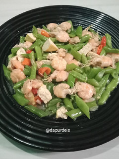 Foto resep Tumis Udang Buncis & Tahu