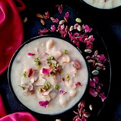 A picture of Vegan rice kheer.