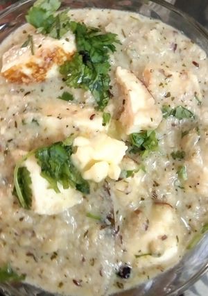 A picture of Nawabi paneer.