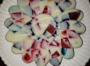 Una foto de Gelatina de mosaico