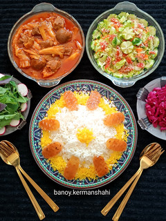 عکسی از دستور خورشت کنگر