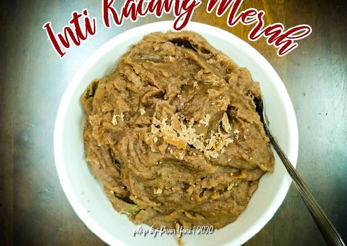 Resipi Inti Kacang Merah Oleh Nur Azliani Amer Cookpad
