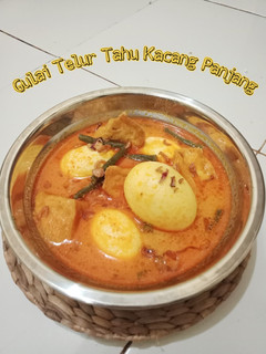 Foto resep Gulai Telur Tahu Kacang Panjang