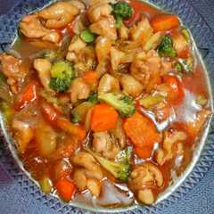 รูปของ Chicken brokoli saos tiram
