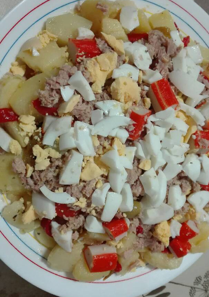 Una foto de Ensalada campera