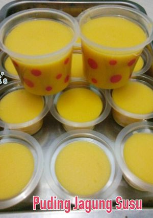 Foto resep Puding jagung susu
