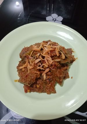 Foto resep Rendang Paru Sapi Ala mami