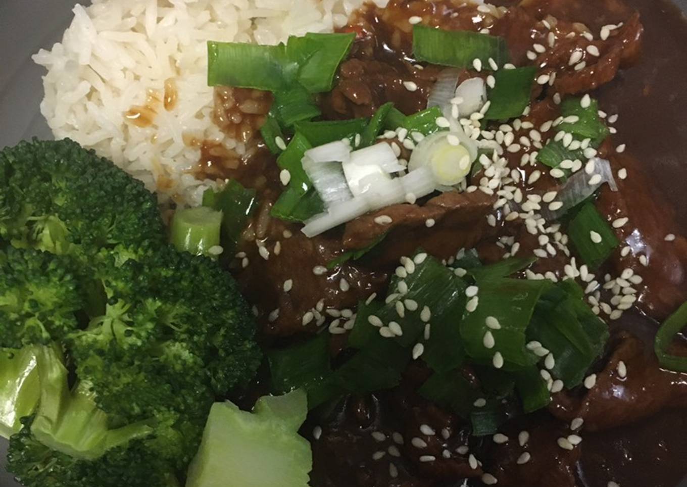 Instant pot Mongolian Beef