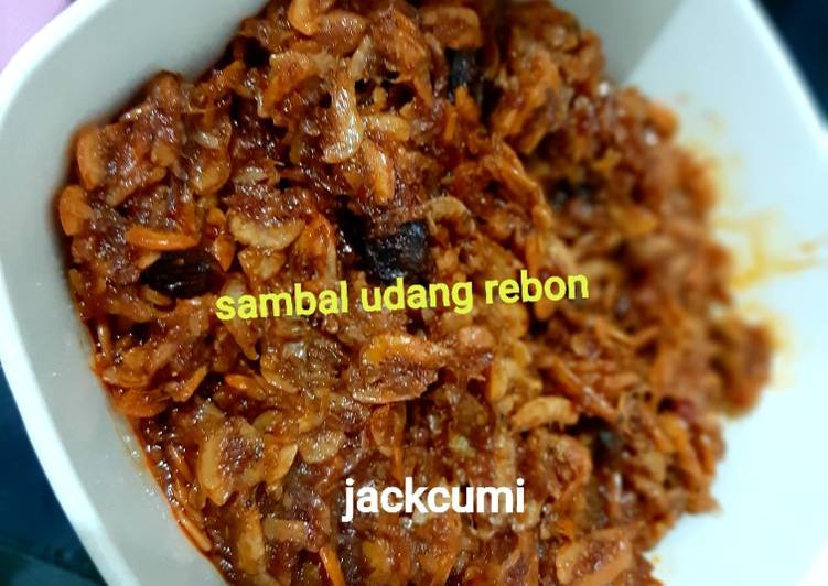 Resep #81 Udang rebon sambel pedes Anti Gagal