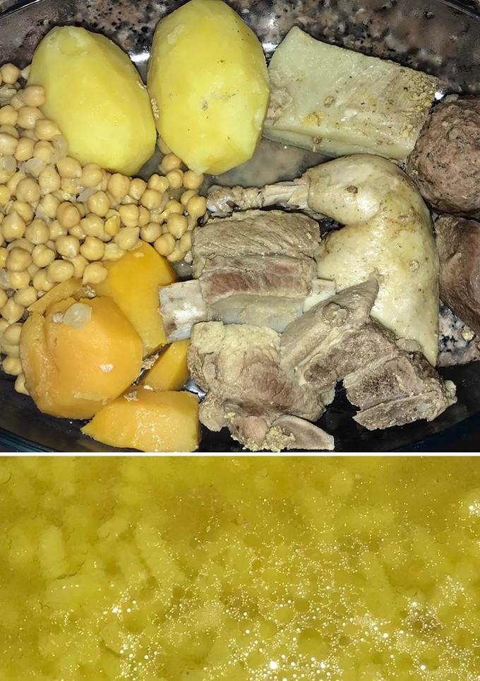 Una foto de Puchero valenciano