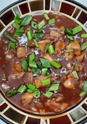 A picture of Chicken manchurian.