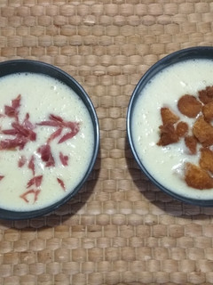 Una foto de Vichyssoise (crema de puerros)