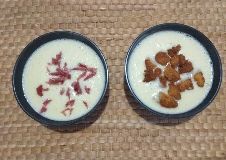 Vichyssoise (crema de puerros)