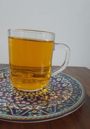 عکسی از دستور چایی زعفرون